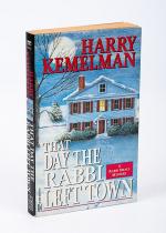 Kemelman, Collection of four books with the follwoing titles: 1.Someday the rabb