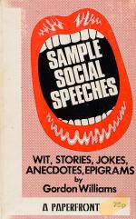 Williams, Sample social speeches.