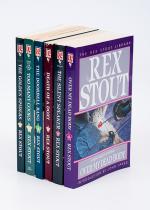 Stout, Collection of six Books of the Nero Wolfe Mystery.
