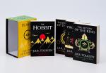 Tolkien, The Hobbit and The complete Lord of the Rings.