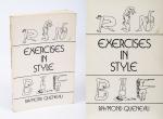 Queneau, Collection of 18 Books in the English and German language. We always tr