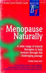 Dean, Menopause Naturally.