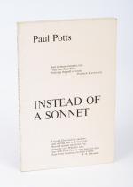 Potts, Instead of a Sonnet.